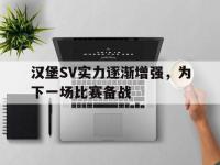 乐鱼体育平台-包含汉堡SV实力逐渐增强，为下一场比赛备战的词条